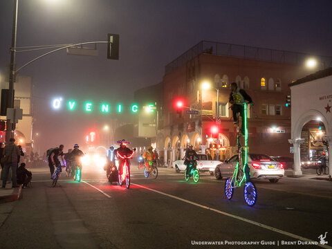 Night riders. Panasonic LUMIX GH5 with Leica DG 12-60mm f/2.8-4. ISO 3200, f/4, 1/40.